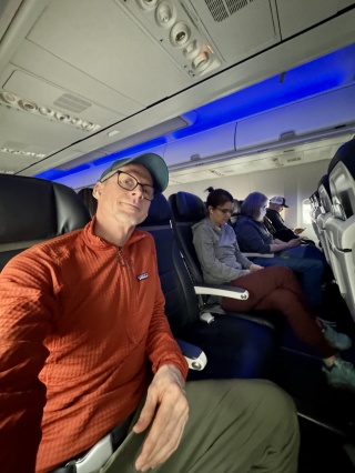 Us, winning the coach seat lottery