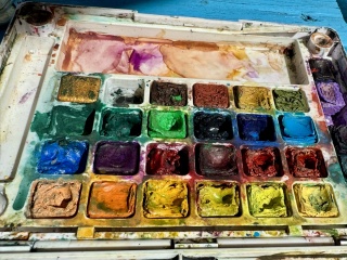 Well worn colors