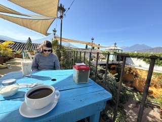 Theresa and volcanoes