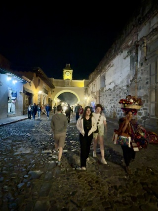 The Santa Catalina Arch on the way home