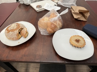$2 worth of bread and pastry
