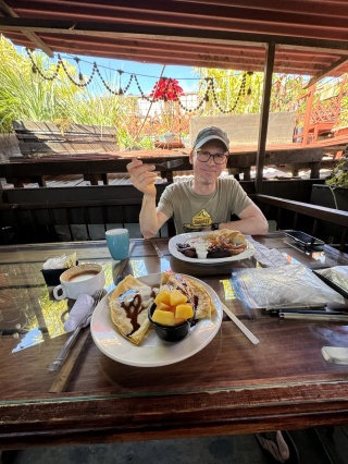Lovely and large.  The portions