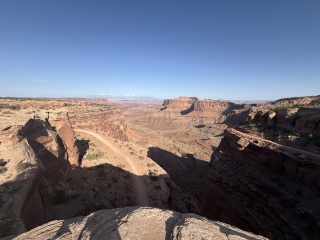 Back in Canyonlands, vista
