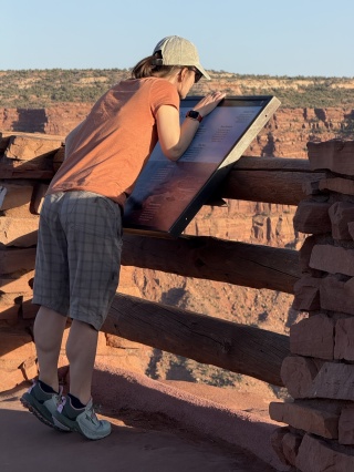 Overlooking, with interpretation