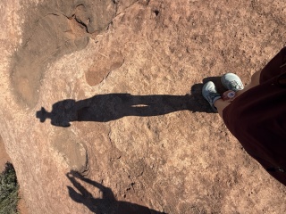 Theresa’s shadow