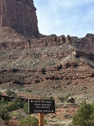 We went left
