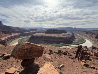 The Colorado River in a gooseneck