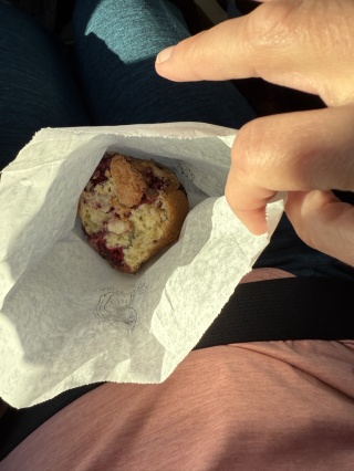 Said love muffin, very tasty
