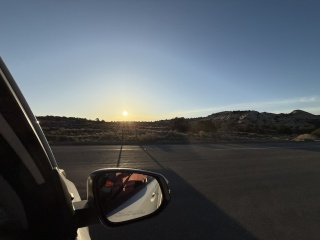 Sunrise on the mesa