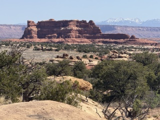 In Needles, we start on the valley floor