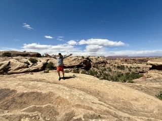 Brian, celebrating grandeur