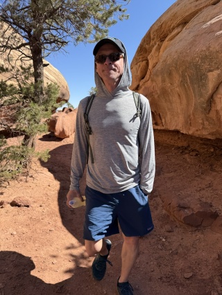 He seems confident, in his half recollection of the trail