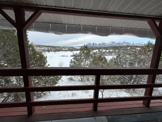 Morning in Monticello. An unexpected and beautiful winter view