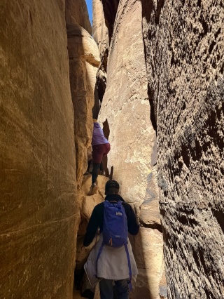 Theresa, trail guide