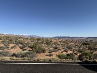 The road to Helper, a beautiful day