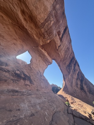 Partition Arch from below