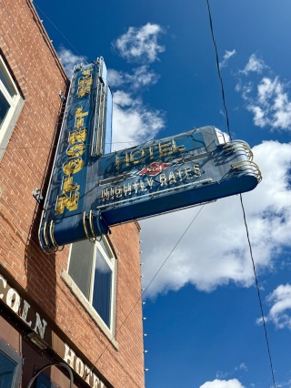 Just great signage, no longer accurate