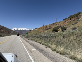 Heading to the mountains around Salt Lake City